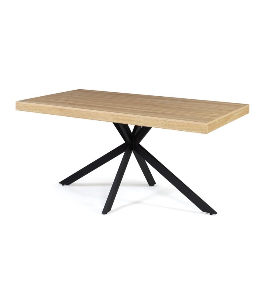 Tavolo da Pranzo Brixton 160 x 90 x 75 cm - Nero
