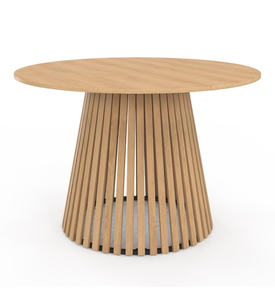 Table repas Camélia 110 cm - Brun