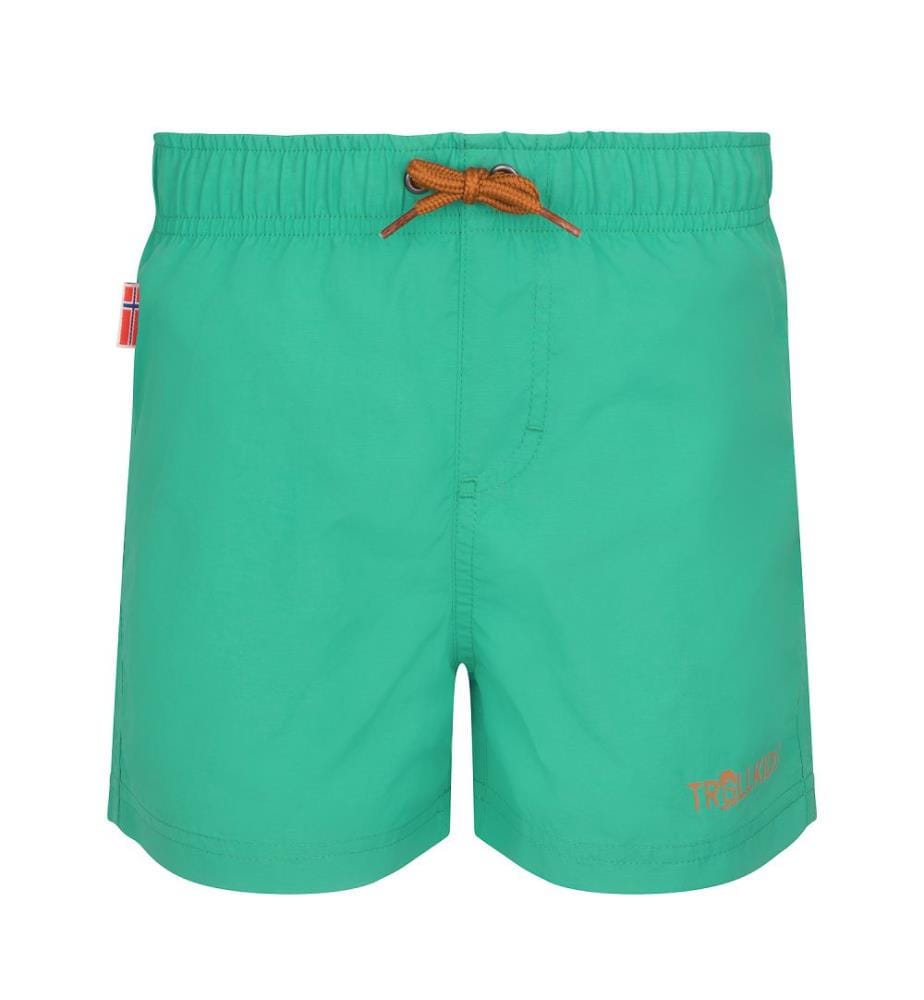 Balestrand Shorts - aquamarine green and caramel