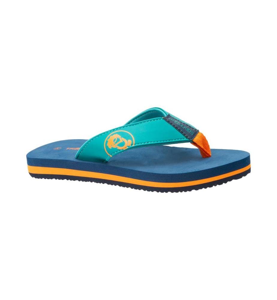 Haukland Strand Sandalen - Madeira Blue & Lagoon Green & Sahara Sunset