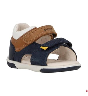 Zapito Sandalen - Marineblau & Karamell