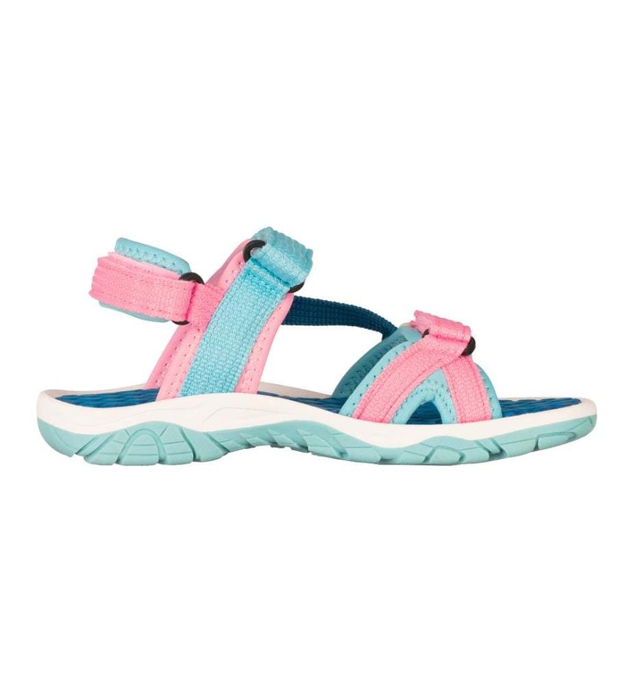 Oslofjord Sandals - Harbor Blue & Aqua Haze & Peony Rose