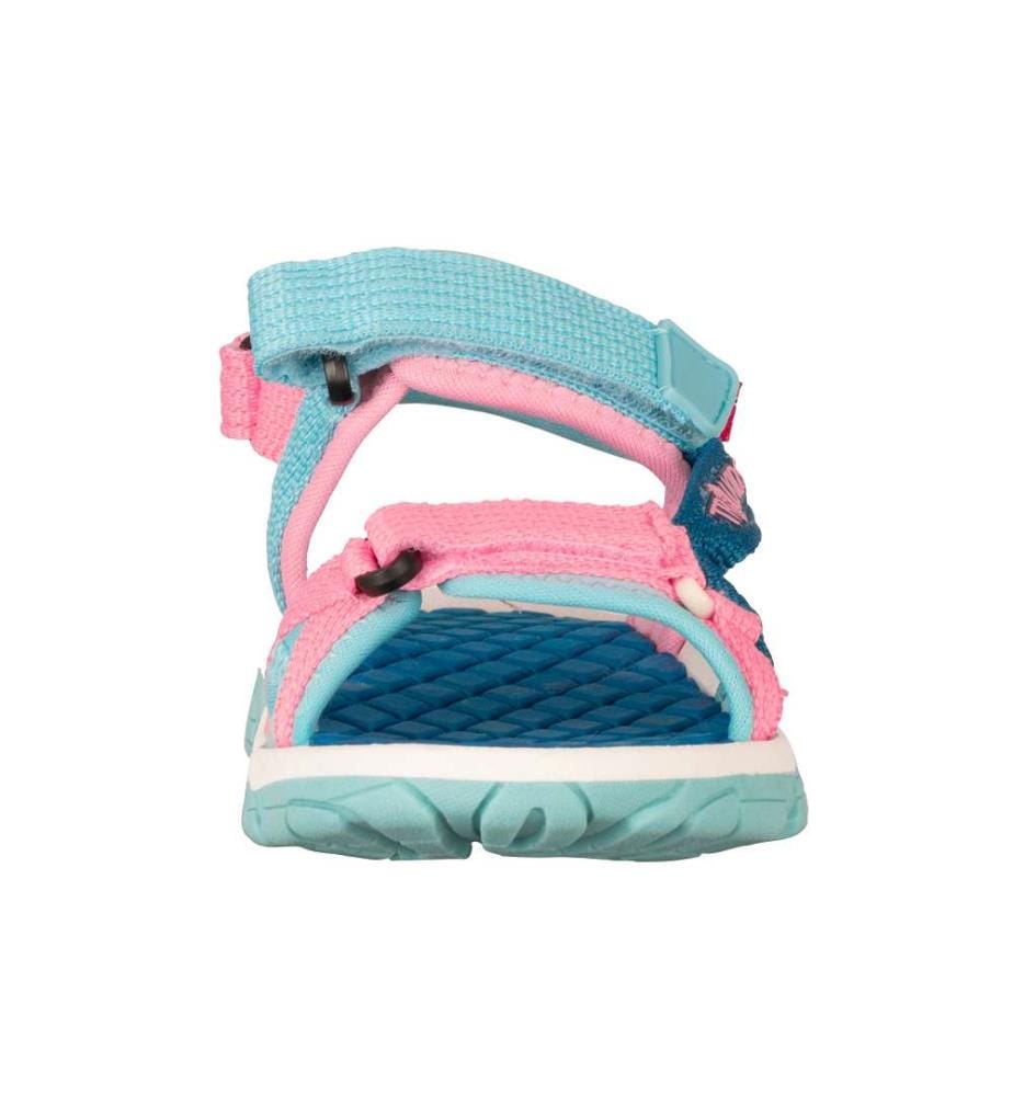 Oslofjord Sandals - Harbor Blue & Aqua Haze & Peony Rose