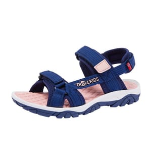 TROLLKIDS - Kinder Oslofjord Sandale - Lotus Blau und Dahlia