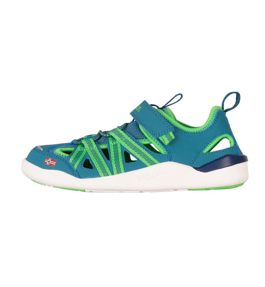 Saltfjord Barfuss-Sandalen - Dark Marine & Fresh Green & Mystic Blue