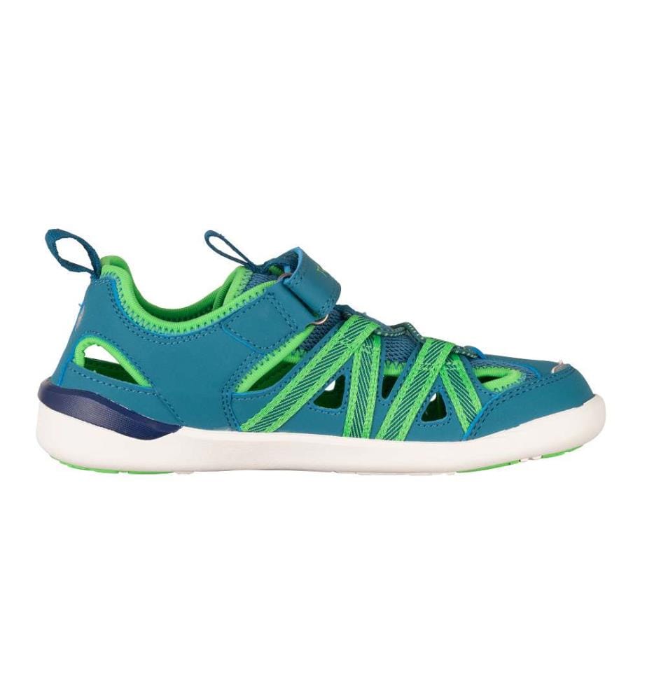 Saltfjord Barfuss-Sandalen - Dark Marine & Fresh Green & Mystic Blue
