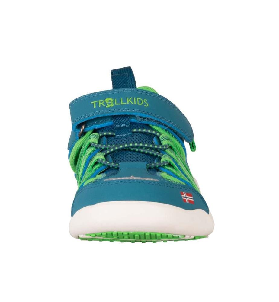 Saltfjord Barfuss-Sandalen - Dark Marine & Fresh Green & Mystic Blue