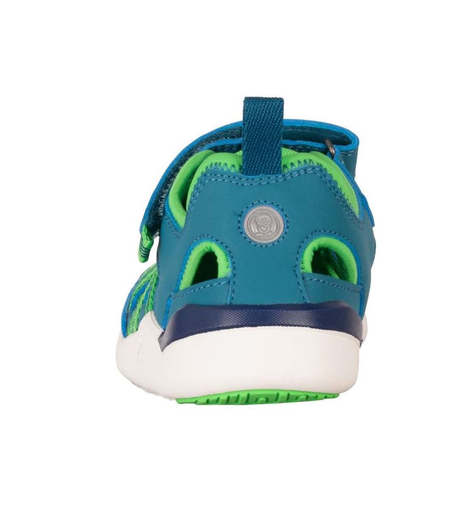 Saltfjord Barfuss-Sandalen - Dark Marine & Fresh Green & Mystic Blue