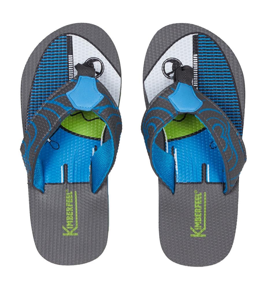 Flip-Flops Tahiti - Grau und Blau