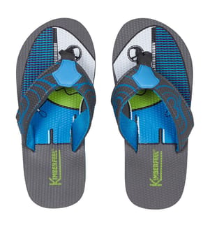 Flip-Flops Tahiti - Grau und Blau