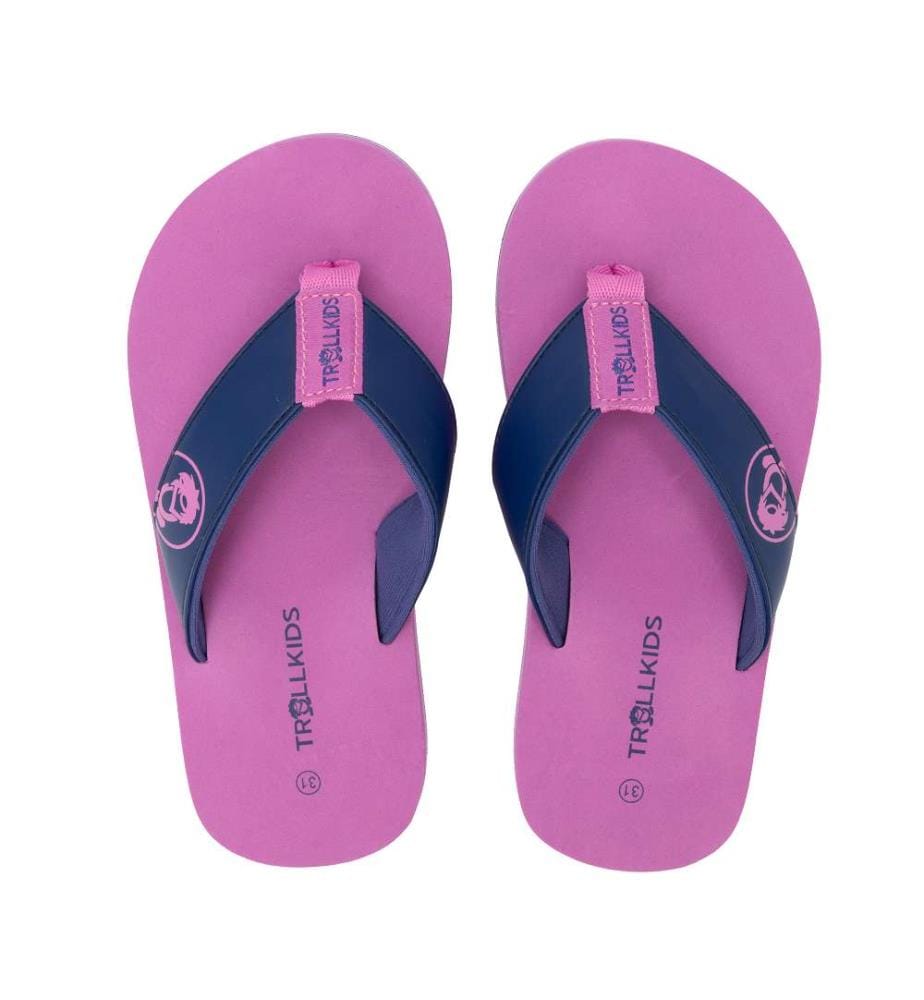 Sandali della spiaggia di Haukland - Mallow Pink & Violet Blue & Wild Rose