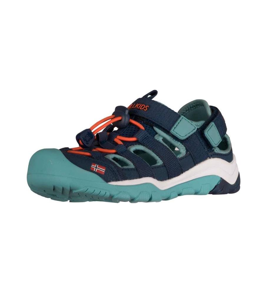 Sandales de Kristiansand XT - Dark Navy & Dusky Turquoise & Glow Orange