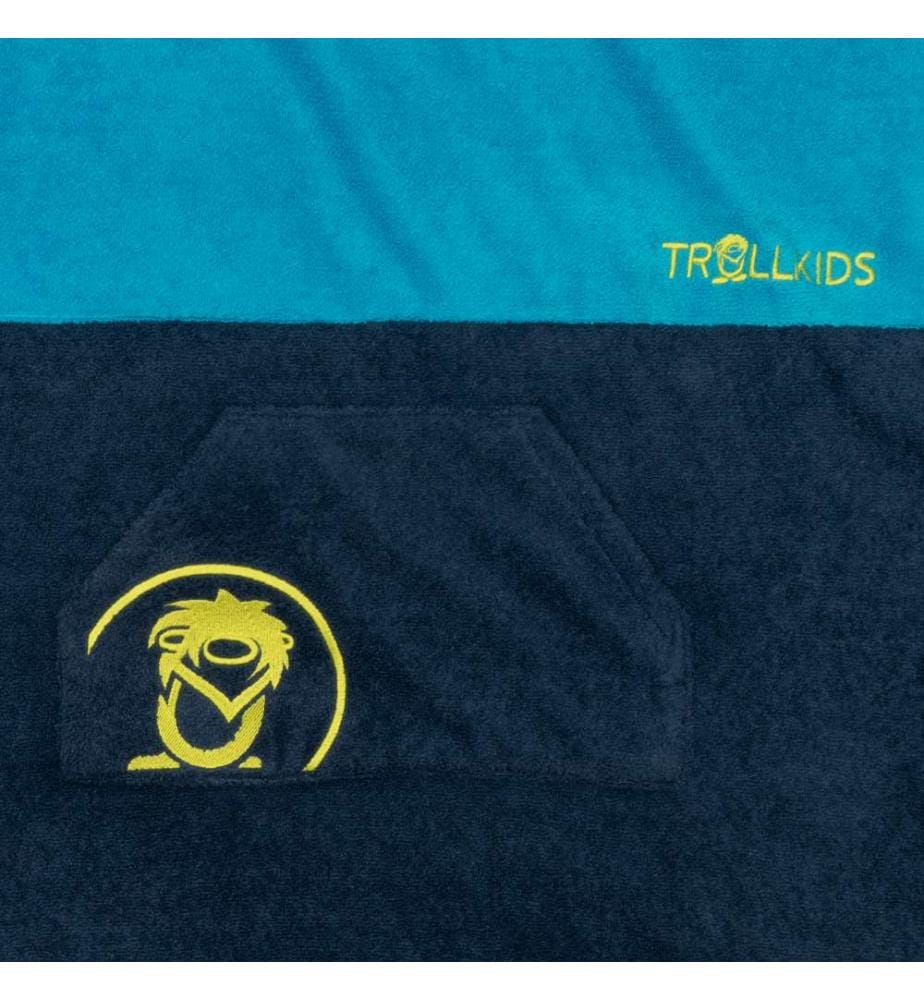 Poncho de surf Kvalvika - Vivid Blue & Mystic Blue