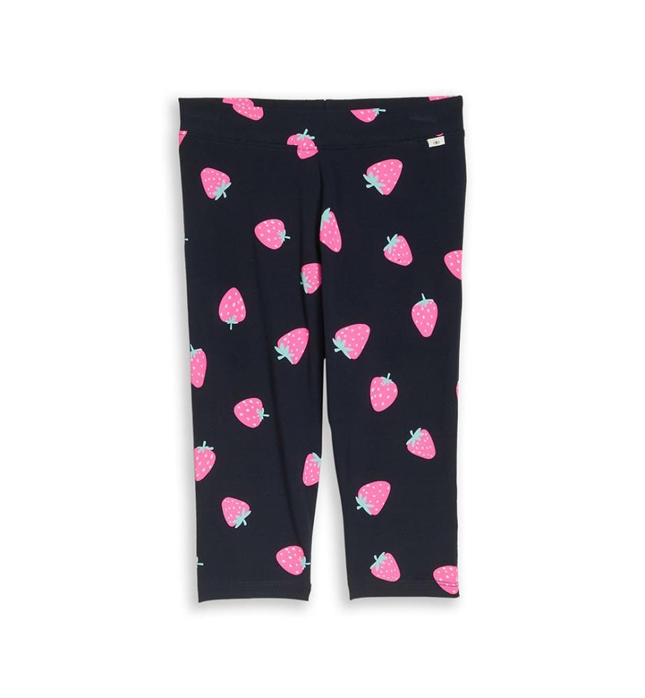 Leggings capri stampati - Stampa grande di fragole