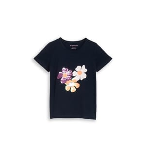 Reversible Sequins T-Shirt - Blau