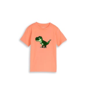 Reversible Sequins T-Shirt - Orange