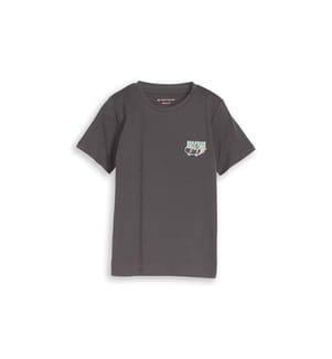 T-Shirt mit Fotodruck - Urbanes Dunkelgrau