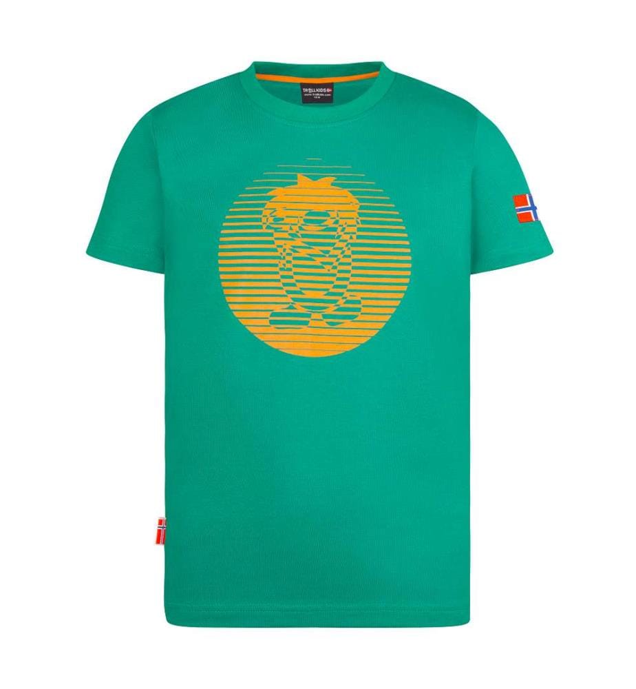 Troll UPF30+ T-Shirt Pro - Sea Green & Sahara Sunset