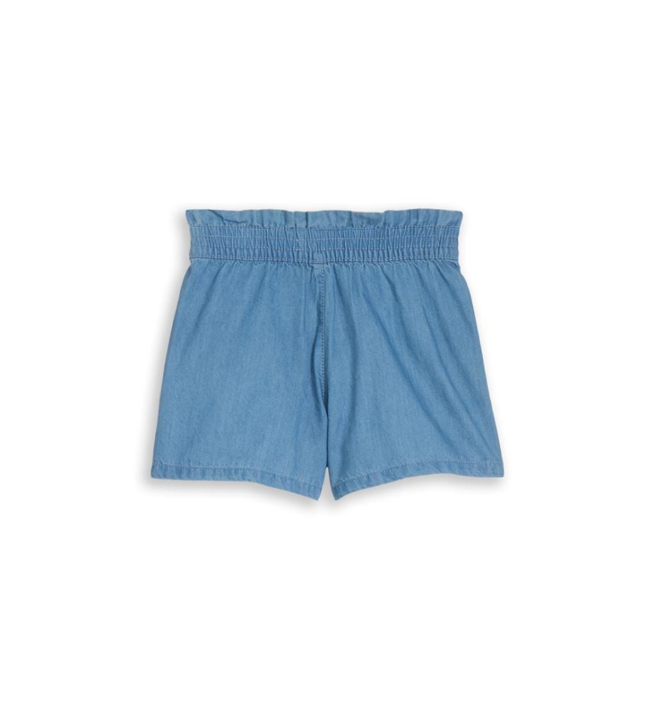 Pantaloncini di jeans - Denim blu medio