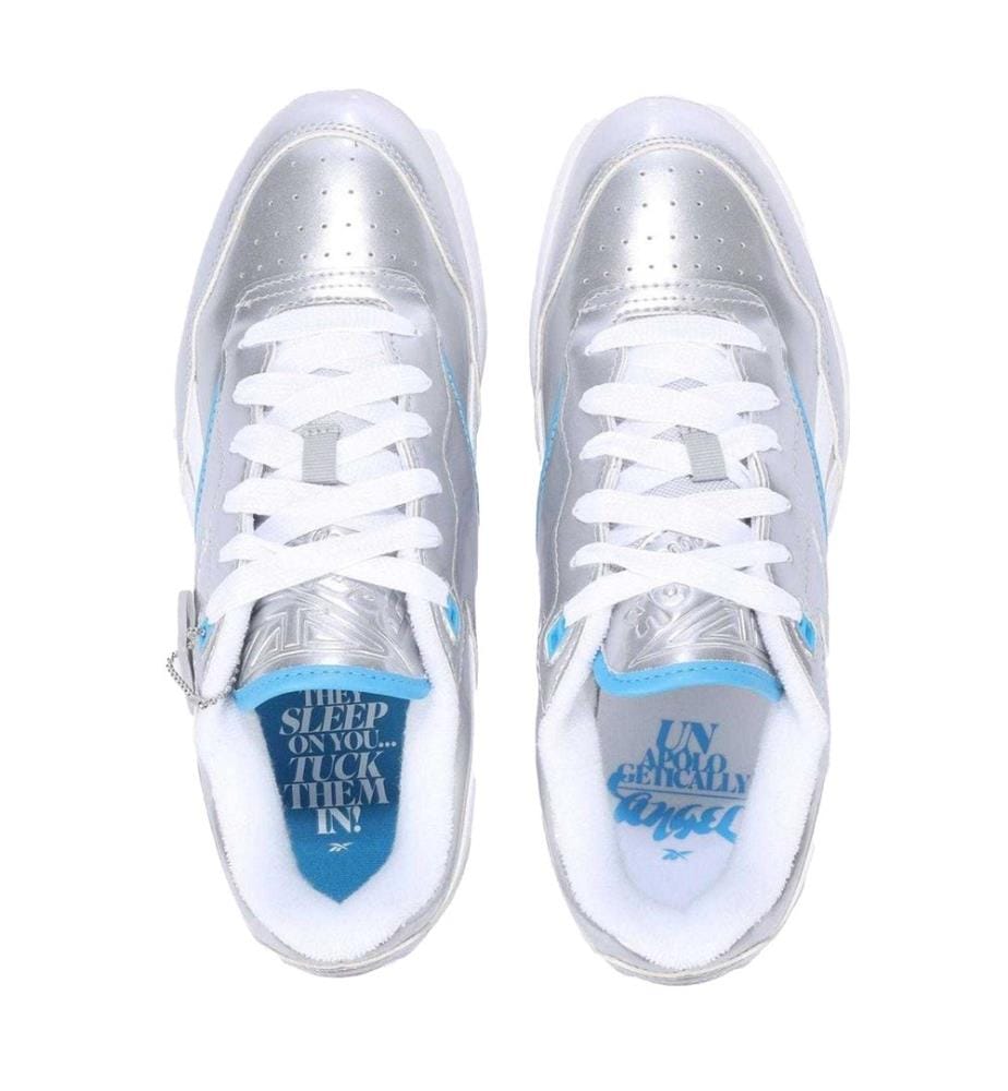 Reebok - Baskets motif/style métallisé BB - Femme