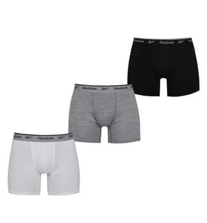 Reebok - Lot de 3 Boxers motif/style logo - Homme