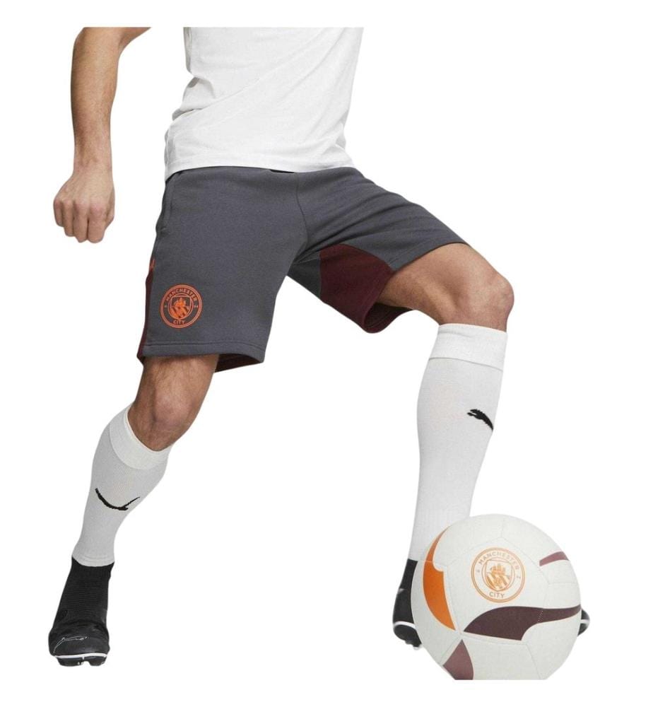 Puma - Short de foot motif/style Manchester City FC CASUALS - Homme