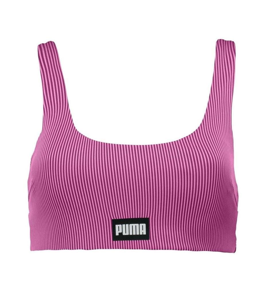 Puma - Haut de maillot de bain motif/style à rayures - Femme