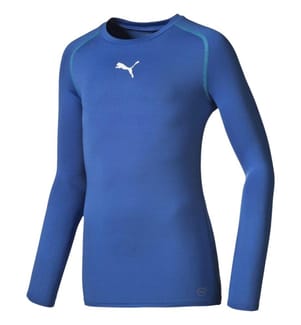 Puma - T-shirt manches longues motif/style logo - Enfant