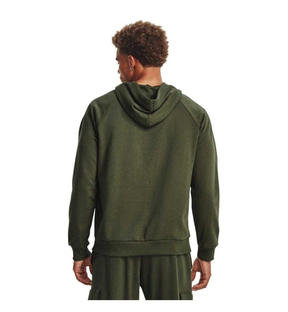 Under Armour Felpa con Cappuccio Pile Uomo