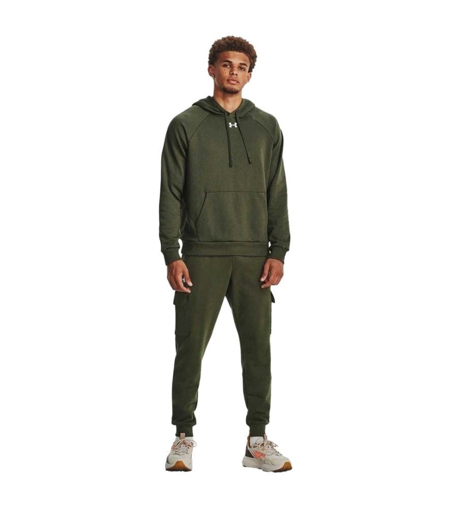 Under Armour Felpa con Cappuccio Pile Uomo