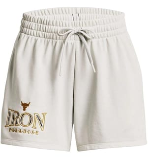 Under Armour - Short PROJECT ROCK IRON PARADISE - Femme