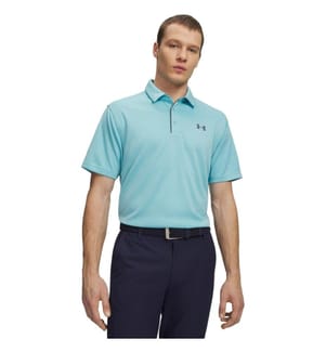 Under Armour Maglietta Polo Tecnologia Maglia a Rete Uomo