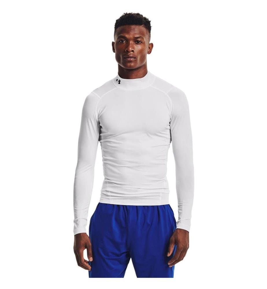 Under Armour - Base Layer Oberteil für Herren, Stehkragen, HeatGear, Raglan langärmelig