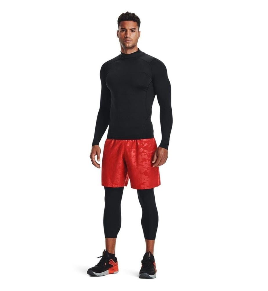 Under Armour - Base Layer Oberteil für Herren, Stehkragen, HeatGear, Raglan langärmelig