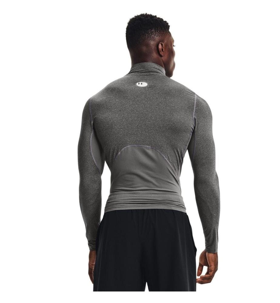 Under Armour - Base Layer Oberteil für Herren, Stehkragen, HeatGear, Raglan langärmelig
