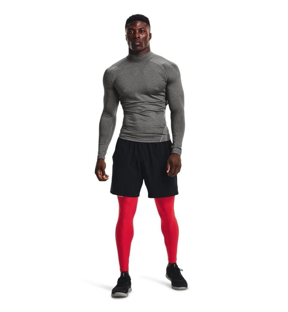 Under Armour - Base Layer Oberteil für Herren, Stehkragen, HeatGear, Raglan langärmelig