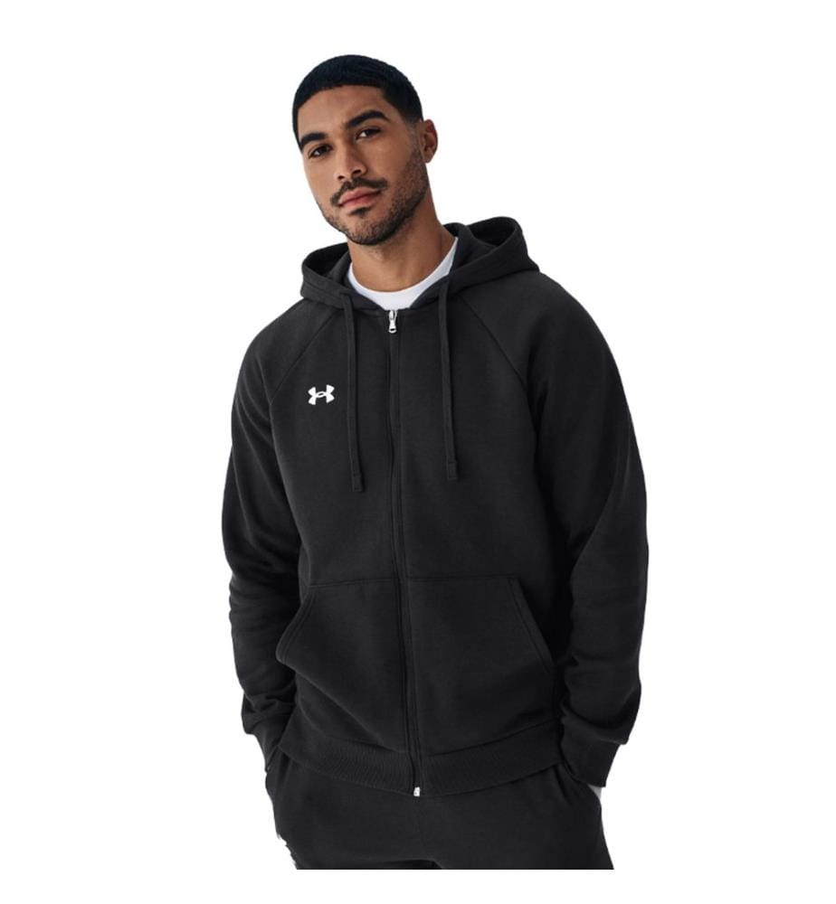 Under Armour - "Rival" Kapuzenpullover Durchgehender Reissverschluss für Herren/Damen Unisex
