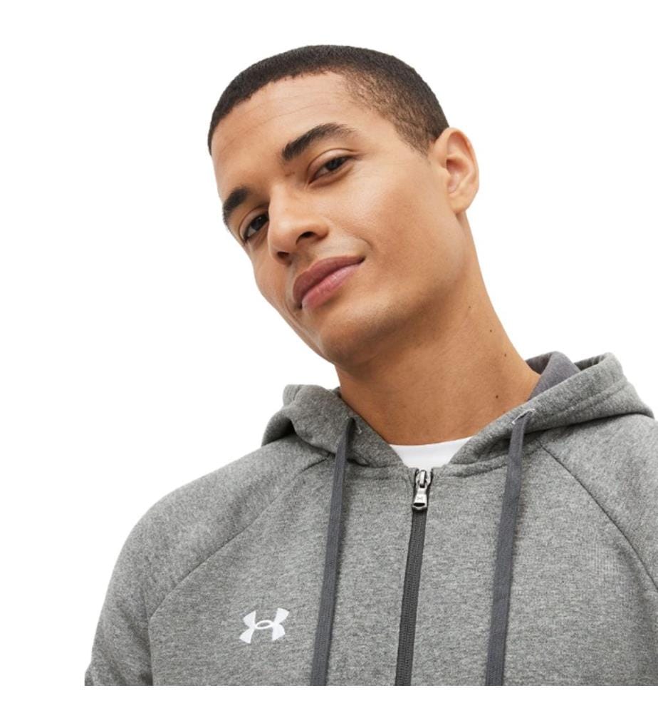 Under Armour - "Rival" Kapuzenpullover Durchgehender Reissverschluss für Herren/Damen Unisex