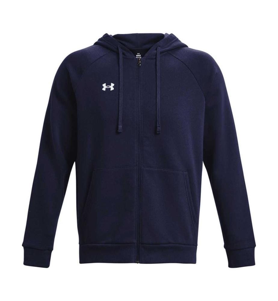 Under Armour - "Rival" Kapuzenpullover Durchgehender Reissverschluss für Herren/Damen Unisex