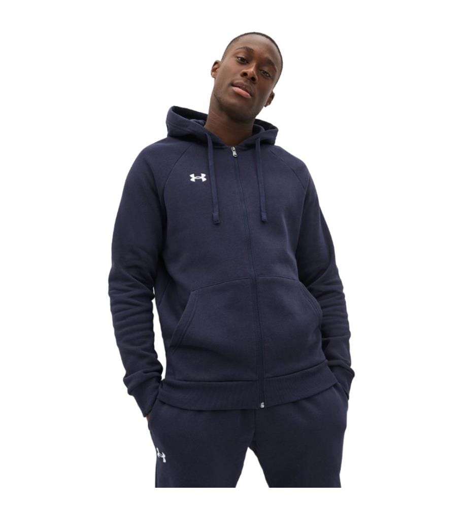 Under Armour - "Rival" Kapuzenpullover Durchgehender Reissverschluss für Herren/Damen Unisex