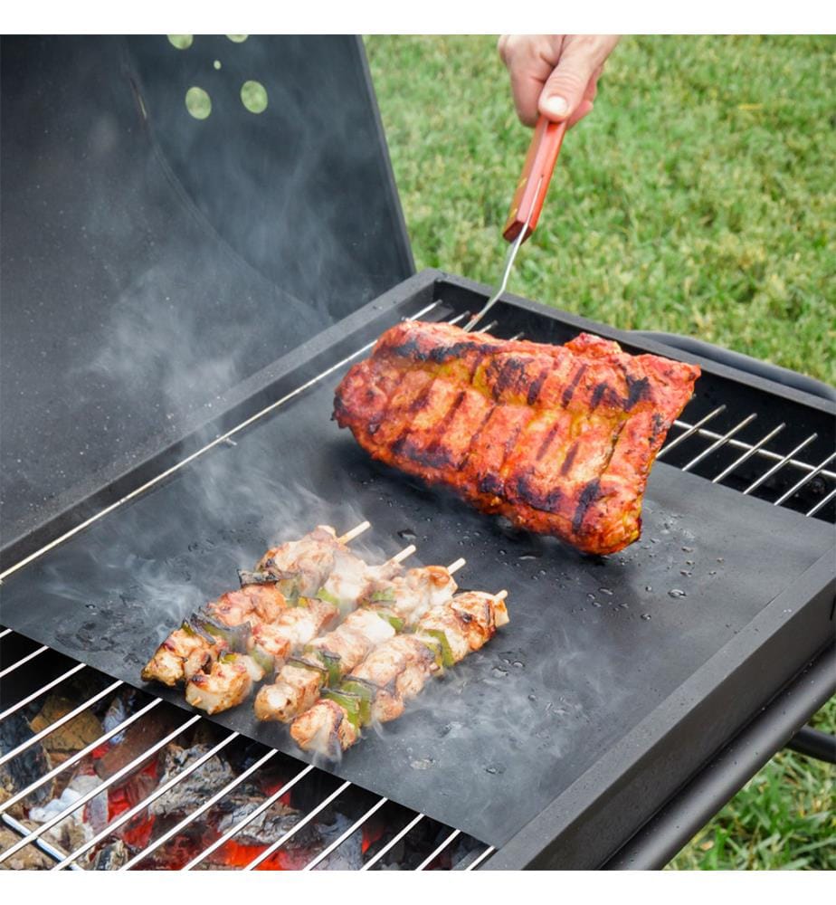 Teflon-Grillfolie x2 - Schwarz