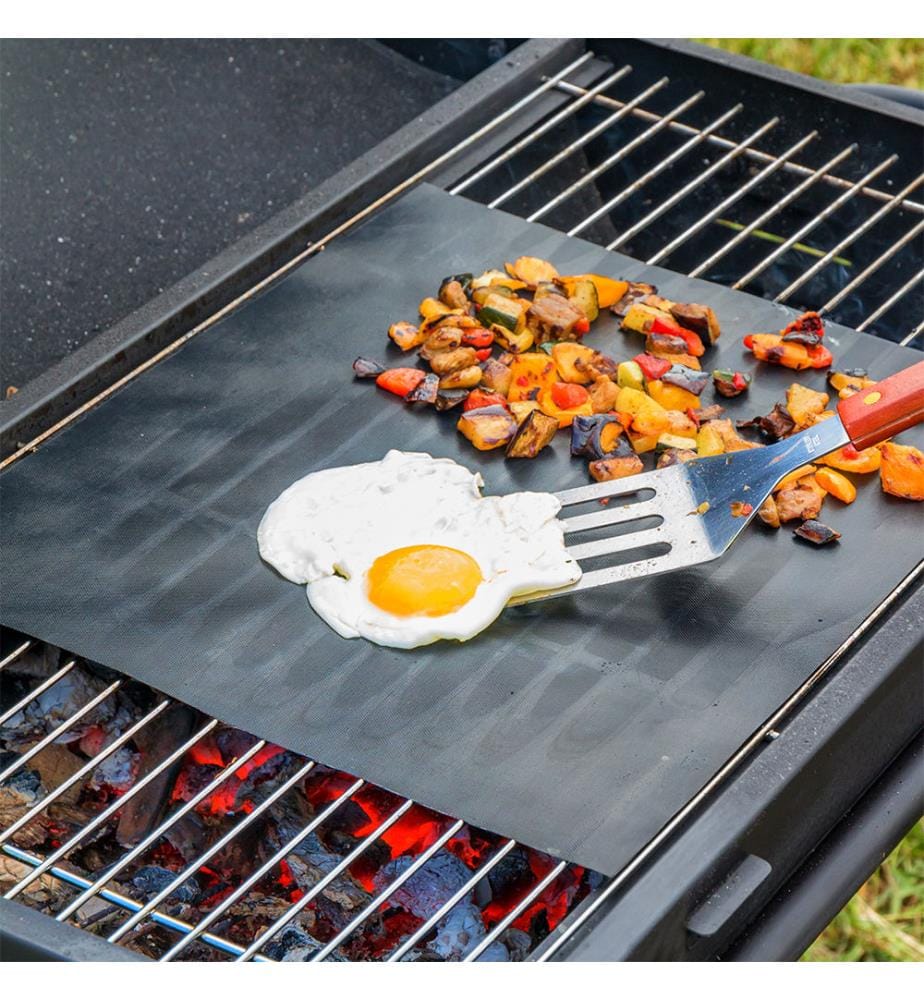 Teflon-Grillfolie x2 - Schwarz