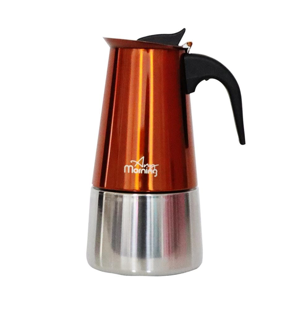 Cafetière à induction en acier inoxydable - 300 ml