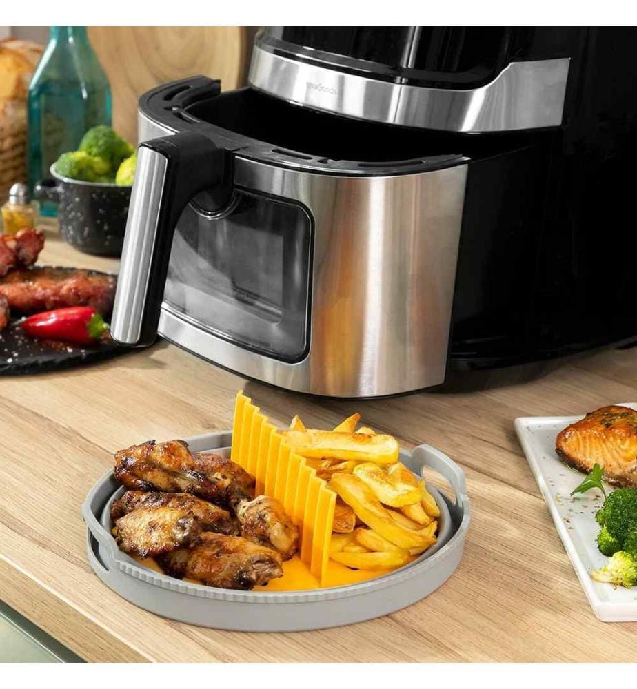 Panier en Silicone Pliable pour Friteuses à Air Fliynner 