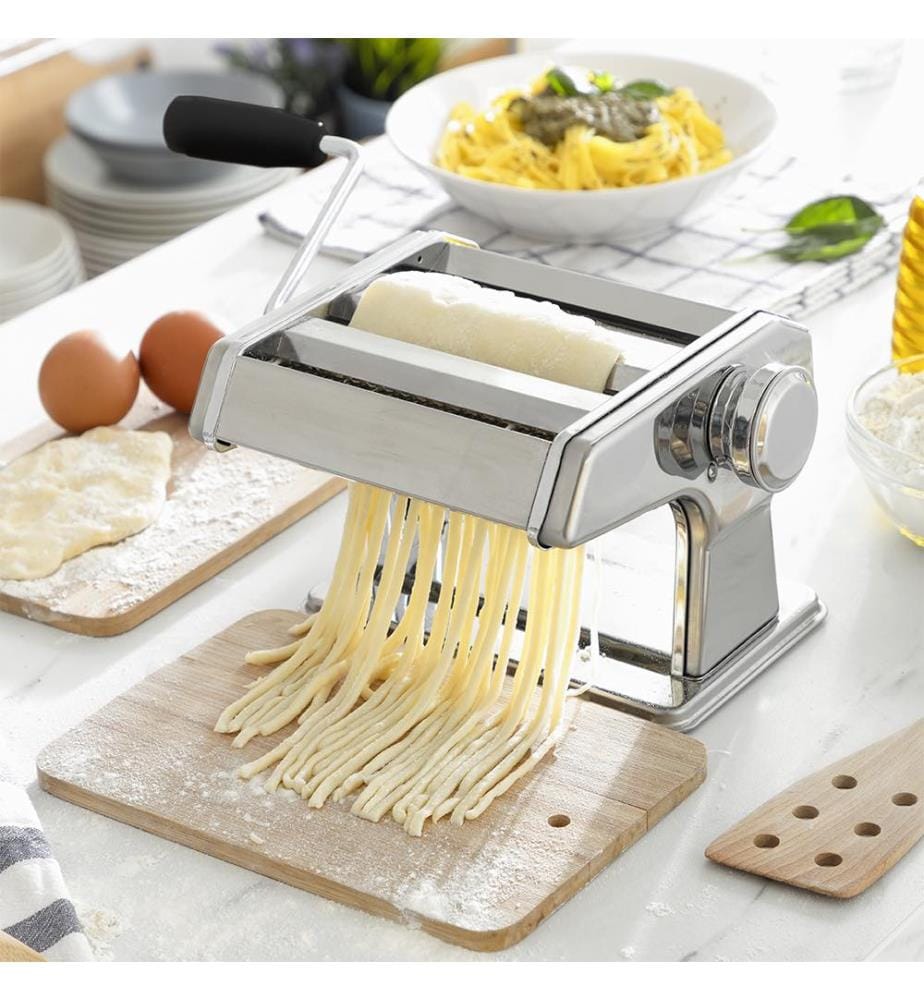 Machine à faire des pâtes fraîches avec recettes Frashta - Gris