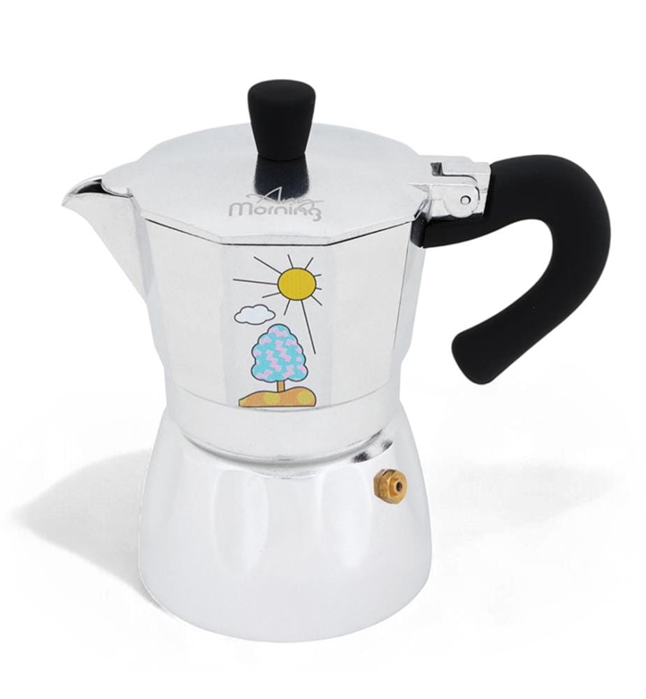 Kaffeekanne aus Aluminium - 240 ml