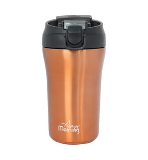 Tasse de voyage à deux bouches en cuivre - 400 ml