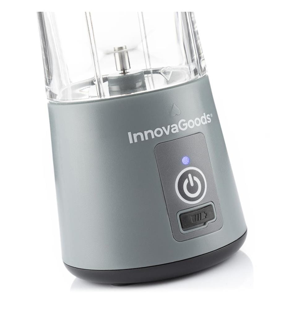 Tragbarer, wiederaufladbarer Shakuit Blender Becher - Grau