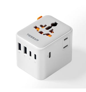 Tessan TS-WTA08 Adapter, 28 W - Grau