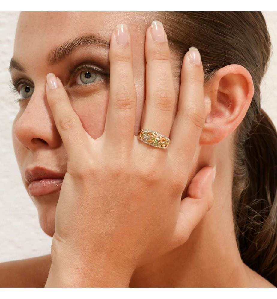 Bague Praziomix - Or Jaune 375/1000